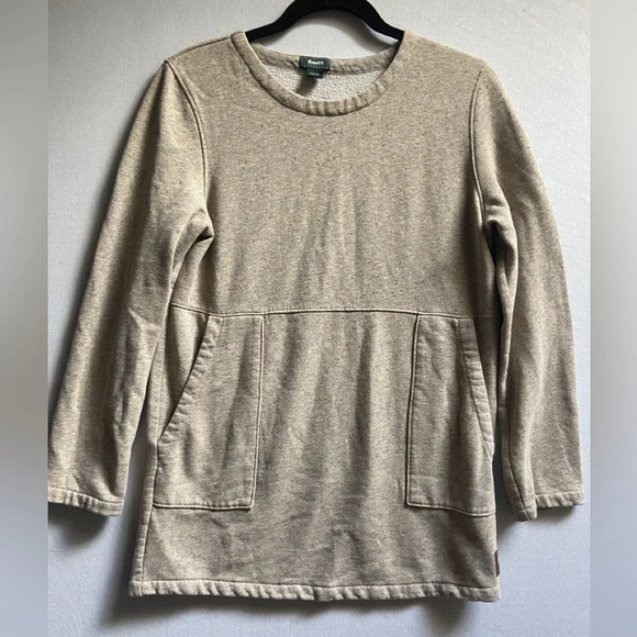 Roots 3/4 sleeve speckle colour long cotton sweatshirt Sz XS - Picture 1 of 11